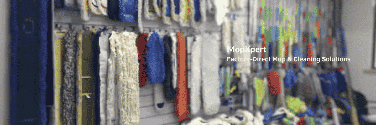 Variety of Mop Fabrics Displayed