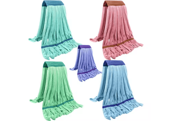 Absorbent Large Industrial Commercial Microfiber Tube Mop