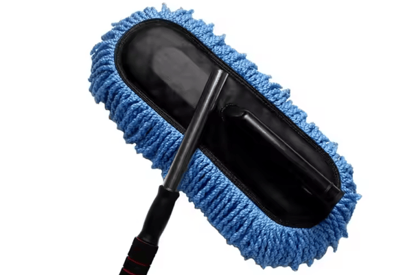 Blue Microfiber Cleaning Brush