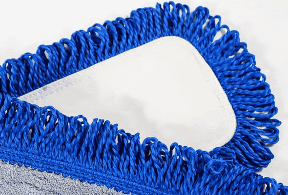Blue mop edge