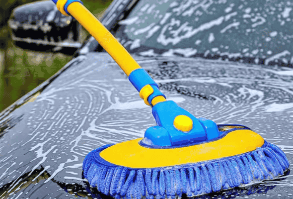 Car Cleaning Brush with Soap