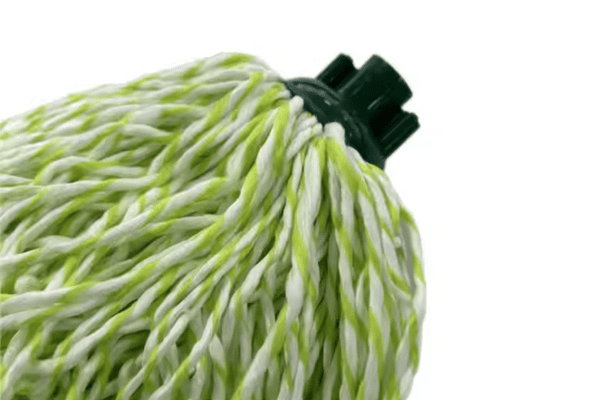 Close-Up of Green Mop Head