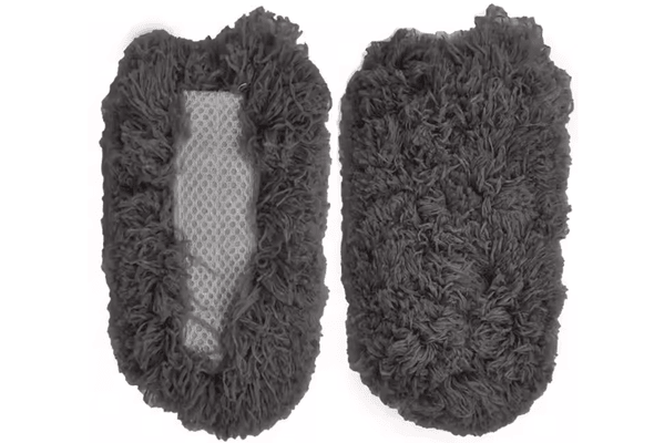 Gray microfiber covers