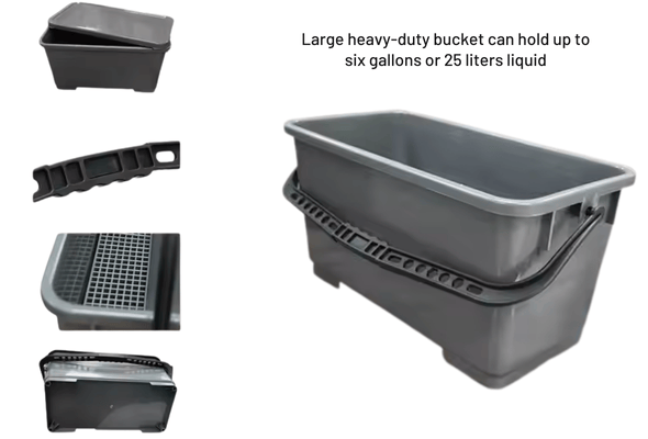Heavy-duty cleaning bucket