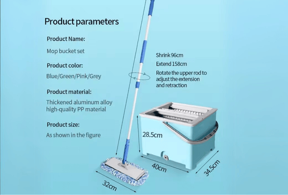 Mop product specifications