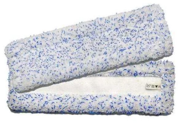 Speckled White Microfiber Mop Pads