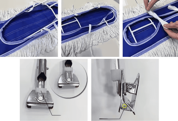 Tie-on Dust Mops